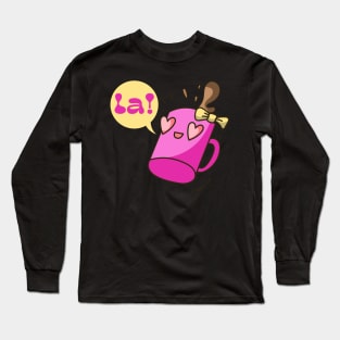 The Pink Palace - Coffee Lovers - La! Jill Mug Long Sleeve T-Shirt